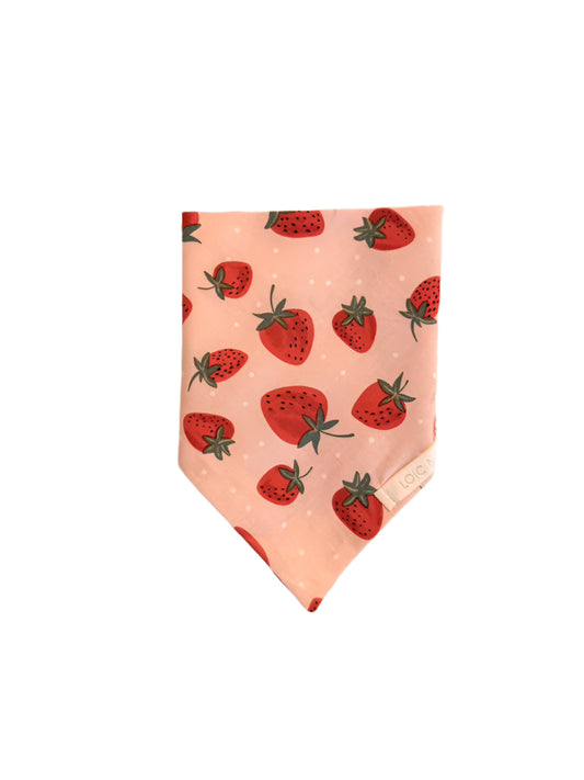 "Strawberry Shortcake" Bandana -Spring Fling Collection