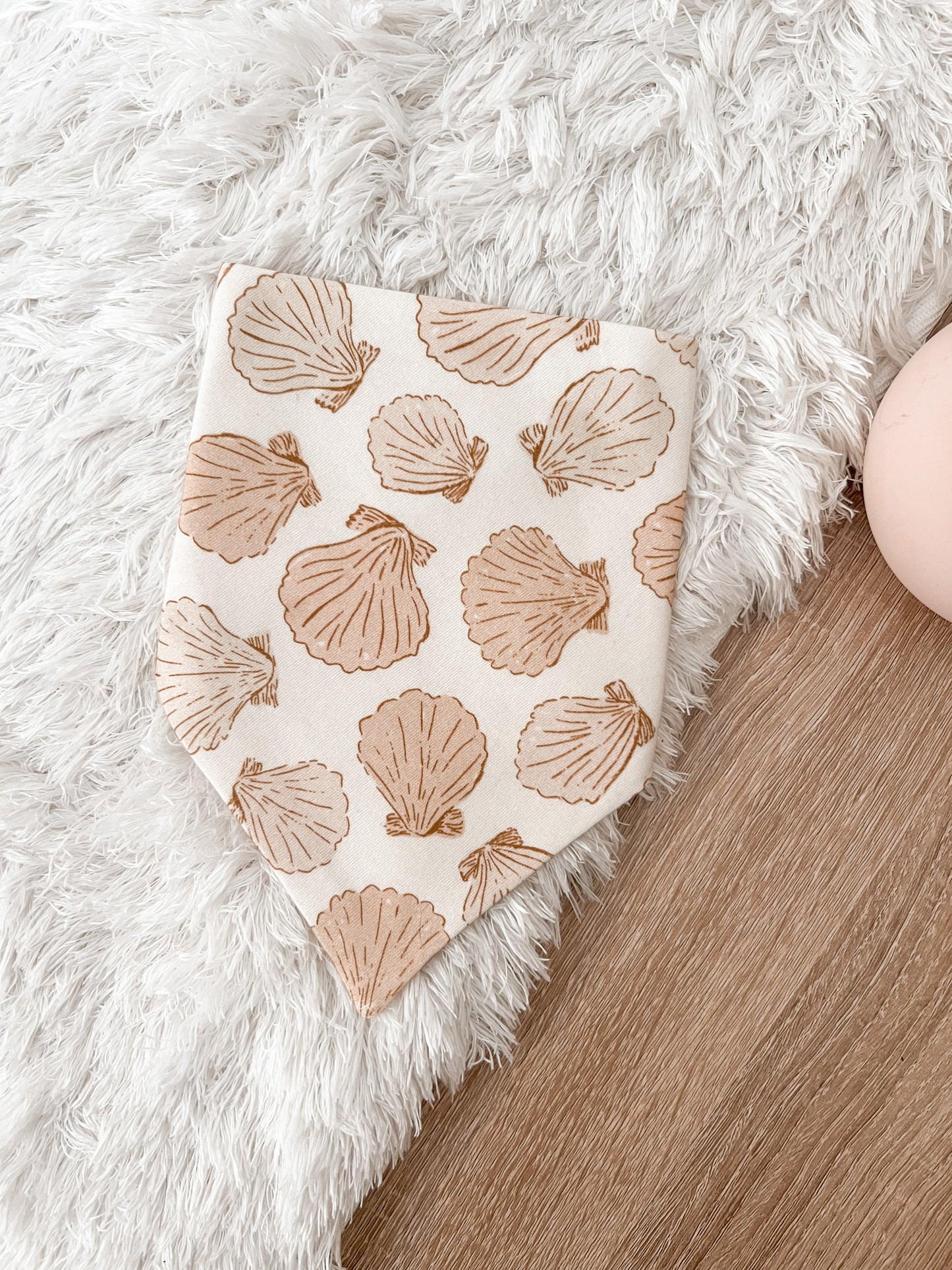 "Penelope" Seashell Bandana