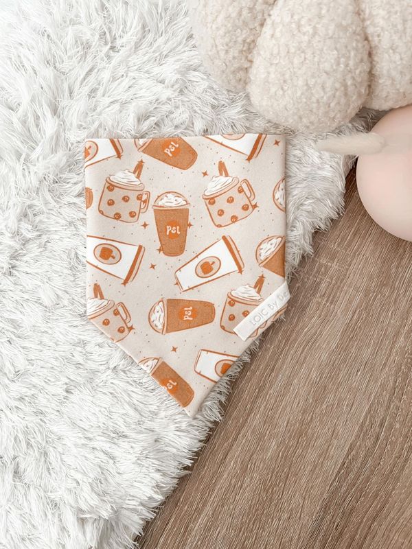 Latte Lover Autumn Bandana - So Charming Collection