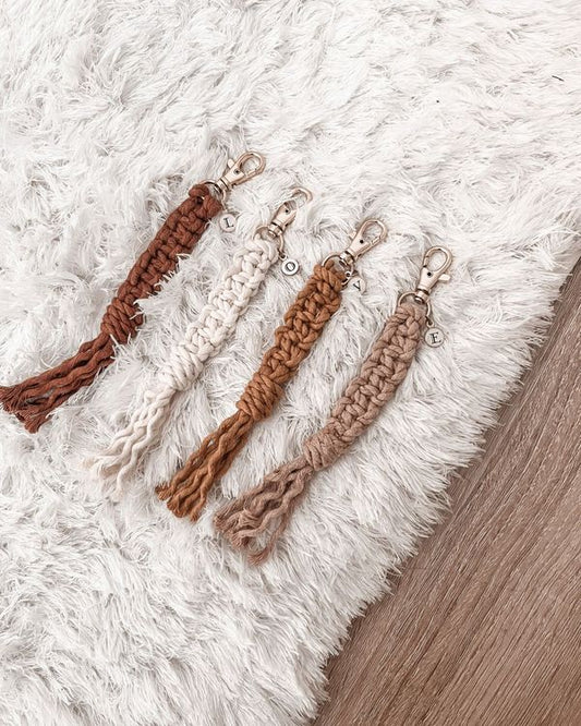 Fall Macrame Key Charms - So Charming Collection