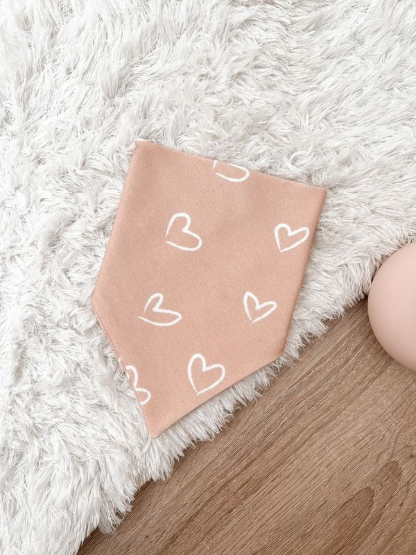 Doodled Love "Bandana"- Valentines Collection