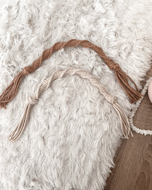 Orginal Macrame Tug Toy Boho Minamalist Dog Toy