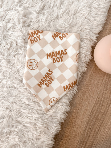 ” “Mama's Boy” Checkered Bandana - Mothers Day Exclusive