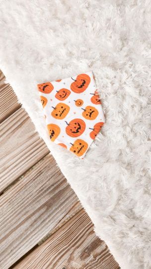 “Pumpkin Magic" Bandana - Pumpkin Patch Collection