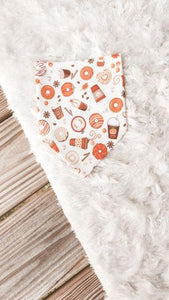 “Pumpkin Spice Latte" Bandana - Pumpkin Patch Collection