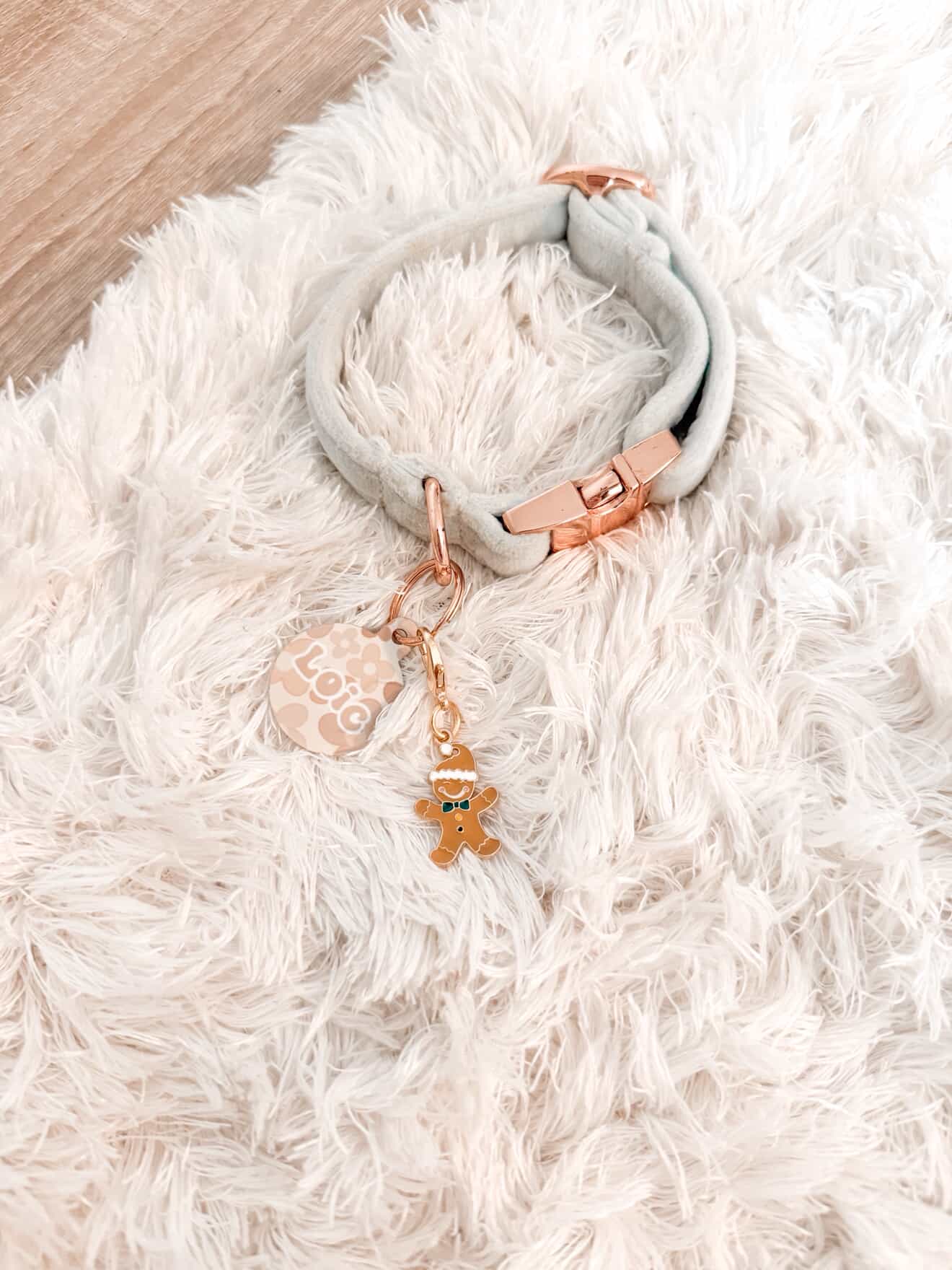 Mini Gingerbread Collar Charm