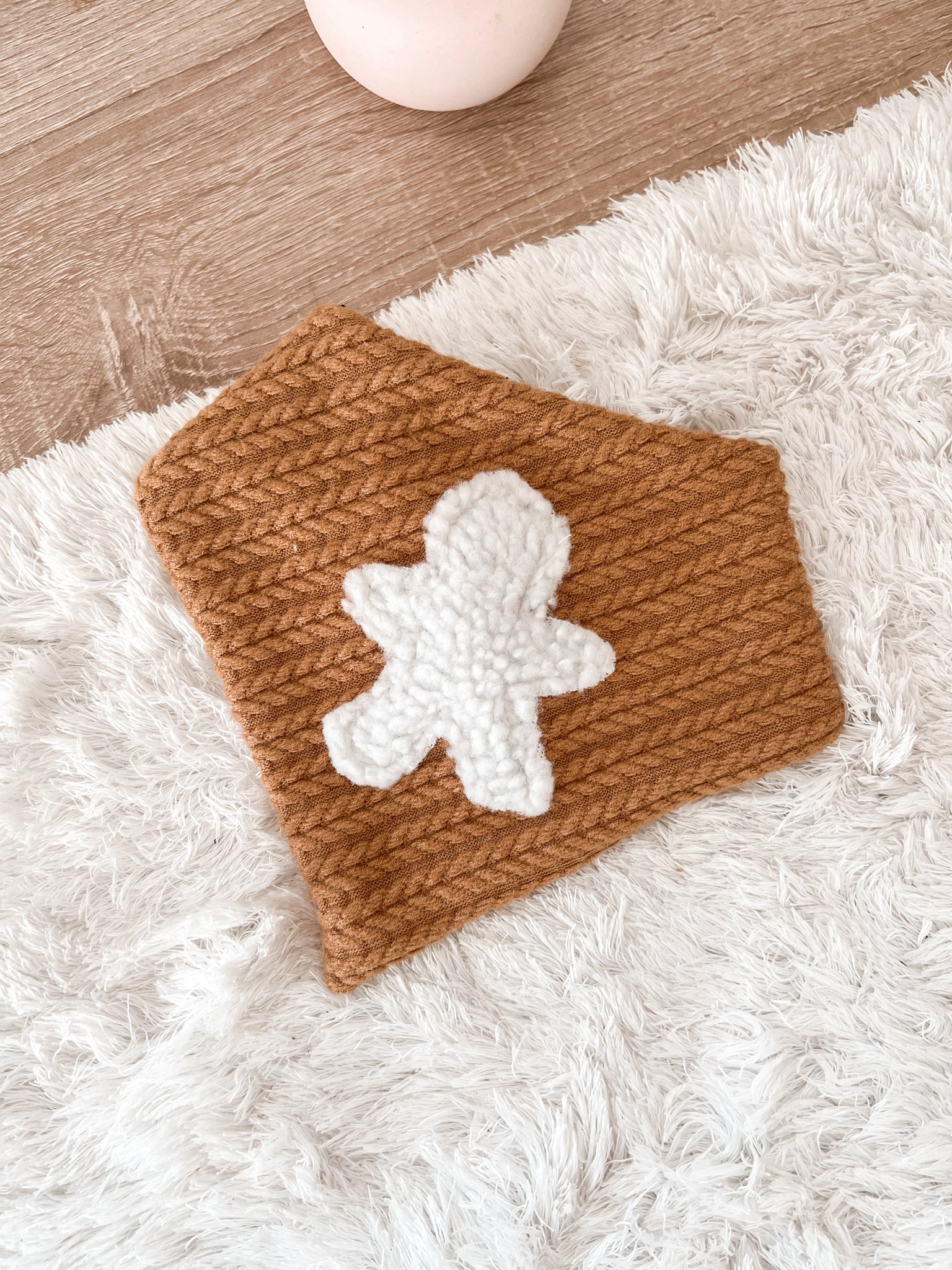 “Gingerbread Cookie Knit” Bandana