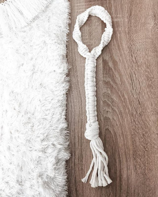 Loop Macrame Tug Toy
