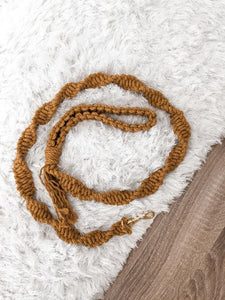 Sunset Harbor Macrame Leash