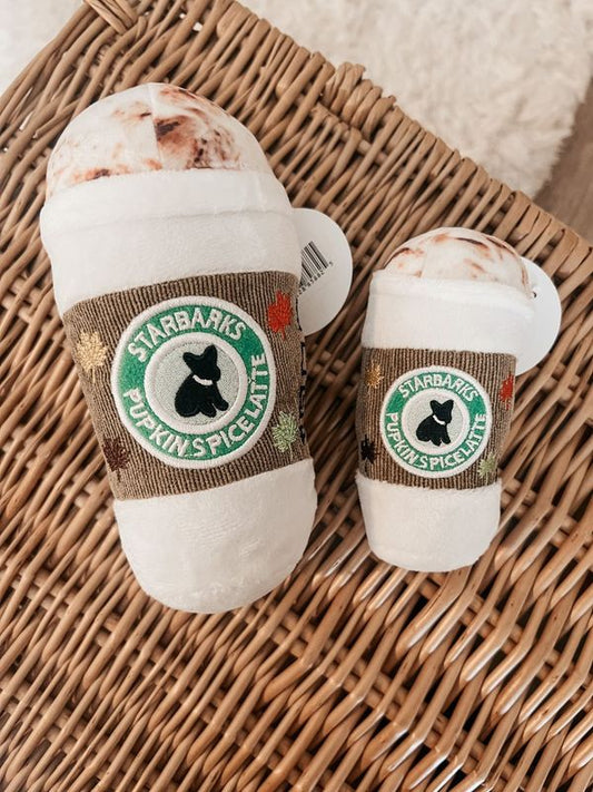Pumpkin Spice Latte Dog Toy - So Charming Collection